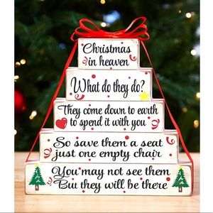 TREE ORNAMENT MEMORIAL CHRISTMAS